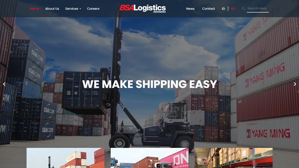 Portfolio Website Bsa Logistics