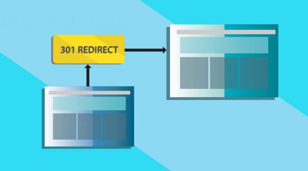 Ilustrasi 301 redirect