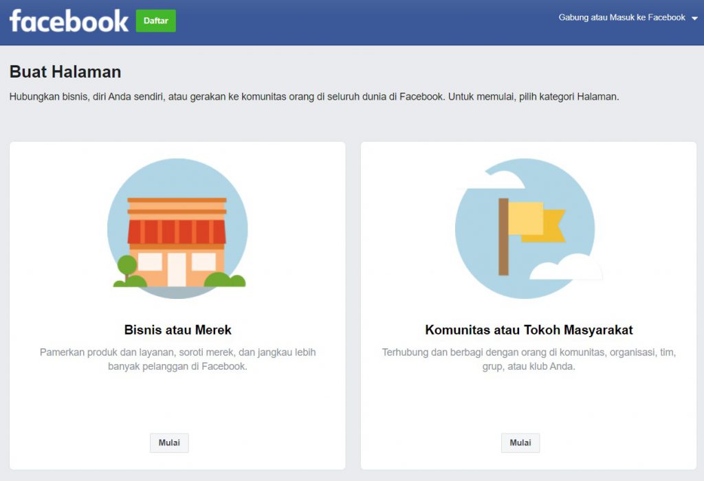 Facebook new account
