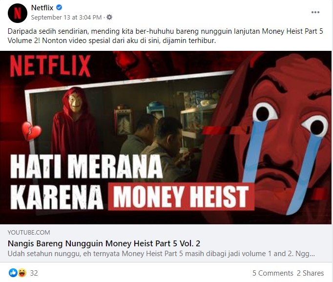 Netflix linked post