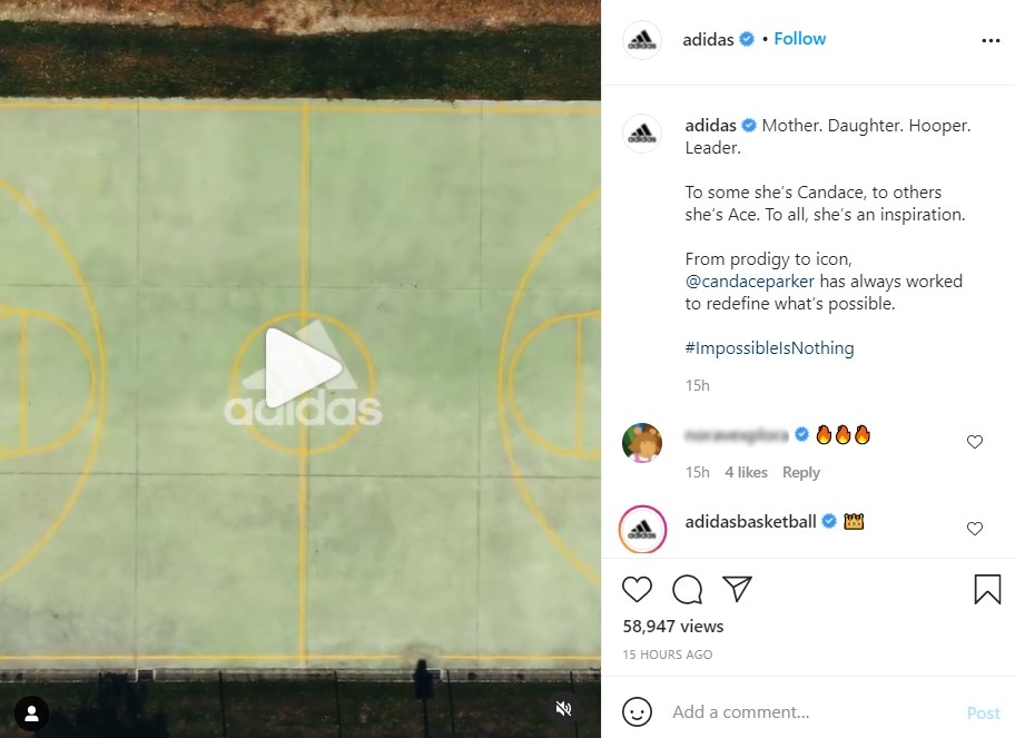 Adidas Instagram video