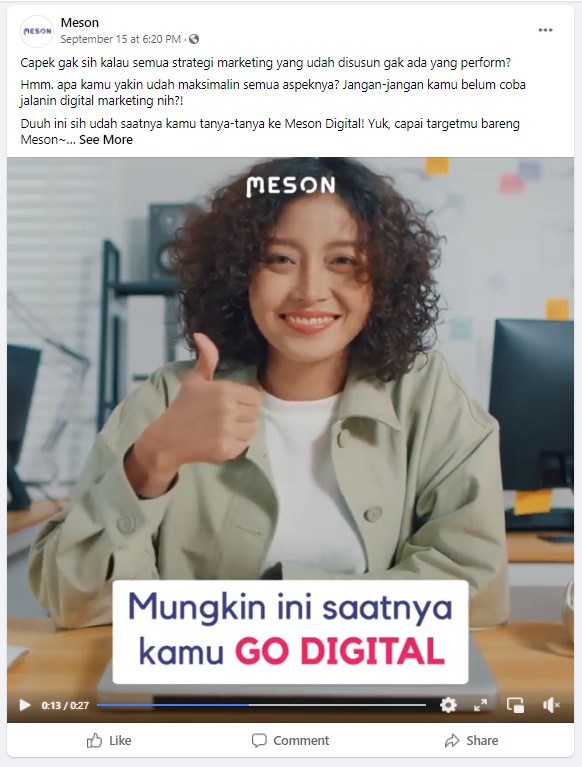 GR8 Capital Facebook video post