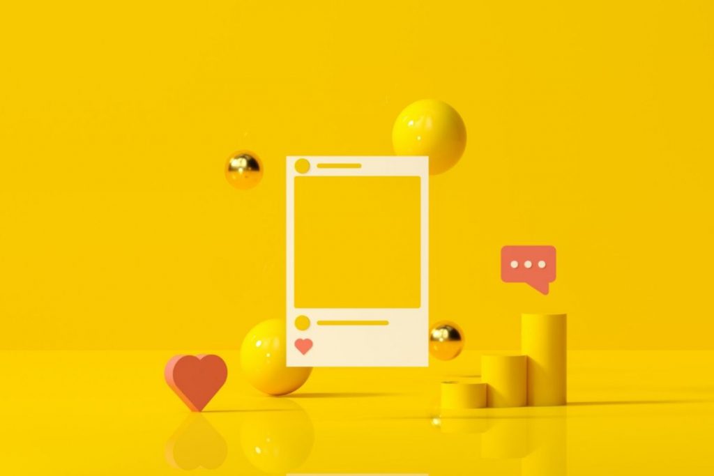 Social media likes dan comments