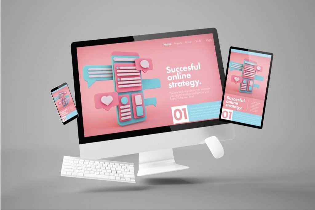 Contoh landing page