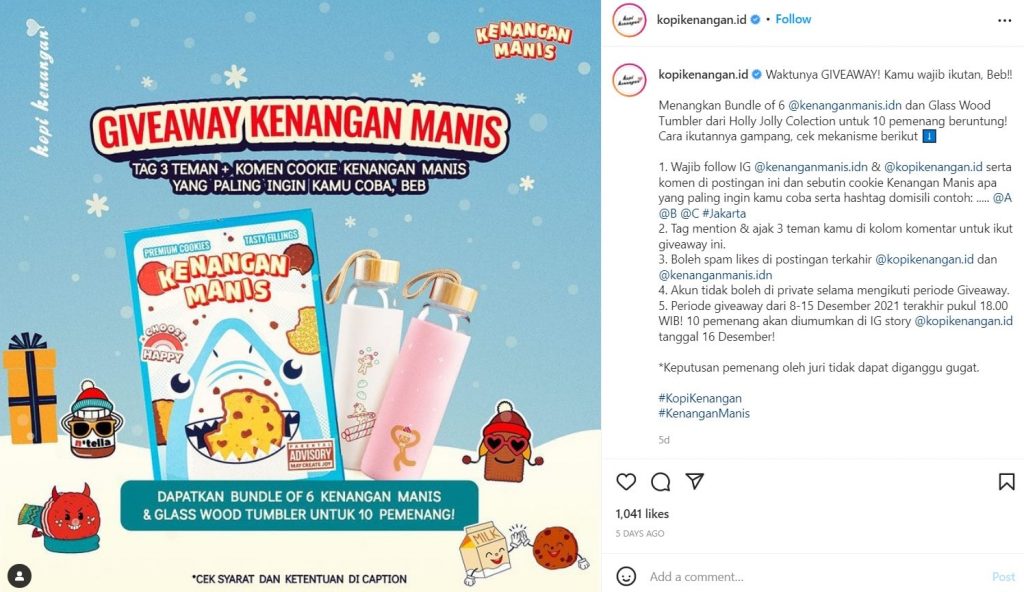 kontes social media promosi produk