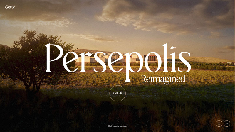 Website Persepolis Reimagined