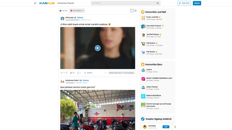 Website Kaskus