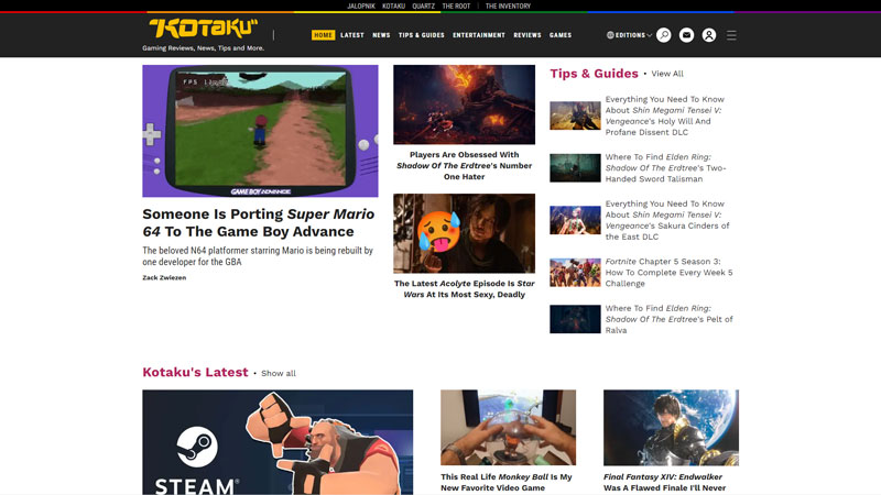 Website Kotaku